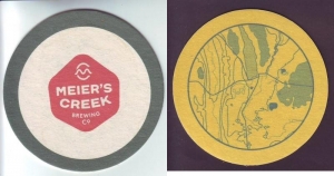 beer coaster from Meltzer Bros. Brewing Co. ( NY-MEIE-2 )