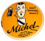 beer coaster from Middle Ages Brewing Co. ( NY-MICH-1 )