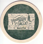 beer coaster from Moustache Brewing Co.  ( NY-MOUN-1 )