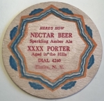 beer coaster from Nedloh Brewing Co. ( NY-NEC-3 )