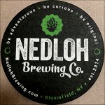 beer coaster from Neptune Brewery ( NY-NEDL-2 )