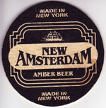 beer coaster from New Buffalo Brewing ( NY-NEWA-5 )