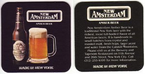 beer coaster from New Buffalo Brewing ( NY-NEWA-6 )