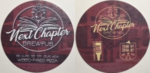 beer coaster from Niagara Falls Brewing Co. ( NY-NEXT-2 )