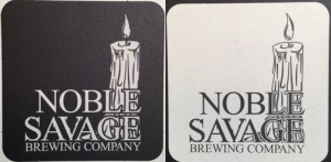 beer coaster from Non Sequitur Beer Project (NS Beer) ( NY-NOBL-1 )