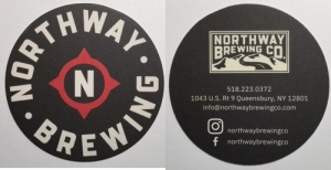 beer coaster from Nugget Restaurant ( NY-NWAY-2 )