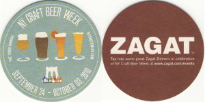 beer coaster from New York Gold Brewing Co ( NY-NYCW-2010A )