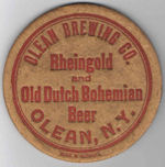 beer coaster from Ommegang, Brewery  ( NY-OLN-1 )