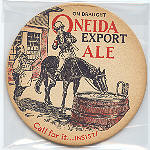 beer coaster from Opperman, Frederick, Jr., Turtle Bay Brewery ( NY-ONA-1 )