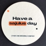 beer coaster from Otto Huber Brewery ( NY-OTHE-4 )