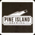 beer coaster from Plan Bee Farm Brewery ( NY-PINE-1 )