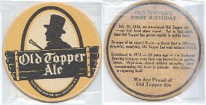 beer coaster from Rock Valley Brewing Company ( NY-RBC-4 )