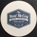 beer coaster from Rebel Sailor Brewing Co. ( NY-REAM-7 )