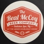 beer coaster from Rebel Sailor Brewing Co. ( NY-REAM-8 )