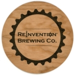 beer coaster from Relyea Brewing Co. (Towpath Craft Beer) ( NY-REIN-4 )