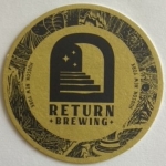 beer coaster from Rheingold Breweries, Inc. ( NY-RETU-1 )