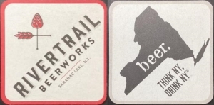 beer coaster from Riverview Products Inc. ( NY-RIVT-1 )