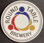 beer coaster from Rubsam & Horrmann (R&H) Brewing Co. ( NY-ROUN-1 )