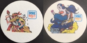 beer coaster from Schaefer, Chas., Corporation ( NY-SCAE-6 )