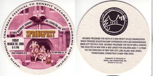 beer coaster from Spring Street ( NY-SFST-1998 )