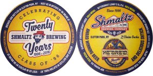 beer coaster from Shrewd Fox Brewery ( NY-SHMA-13 )