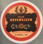 beer coaster from Silver Lake Brewing Project ( NY-SHR-2 )