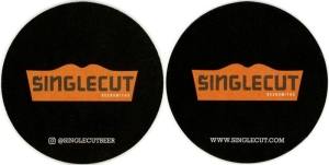 beer coaster from Sixpoint Craft Ales ( NY-SING-2 )