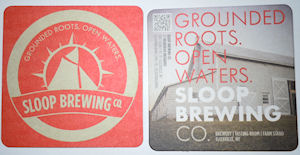 beer coaster from Smart Beer ( NY-SLP-2 )