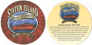 beer coaster from Steadfast Beer Co ( NY-STAT-1 )