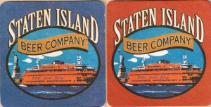 beer coaster from Steadfast Beer Co ( NY-STAT-2 )