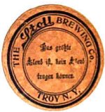 beer coaster from Stoneyard Brewing Company ( NY-STL-4 )