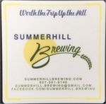 beer coaster from Svendale Brewing Co. ( NY-SUM-3 )