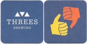 beer coaster from Tighe International ( NY-THRS-2 )