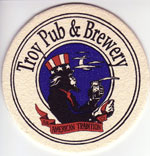 beer coaster from Tsingchuen Brewing Co ( NY-TROY-1 )