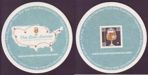 beer coaster from Tsingchuen Brewing Co ( NY-TRUE-1 )