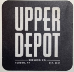 beer coaster from Upstate Brewing Co ( NY-UPPE-1 )