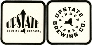 beer coaster from Utica Brewing Co., Inc. ( NY-UPS-5 )