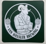 beer coaster from Village Bistro & Brewery ( NY-VANH-1 )