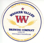 beer coaster from Walt & Whitman Brewing ( NY-WAGN-2 )