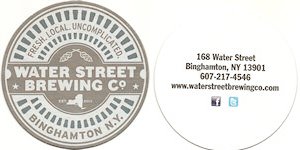 beer coaster from Watertown ( NY-WATR-1 )