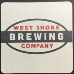 beer coaster from Westchester County Brewing Co. ( NY-WESS-1 )