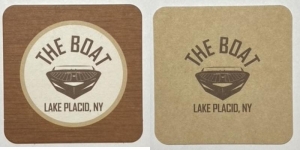 beer coaster from Wood Kettle Brewing ( NY-WOBO-2 )