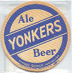 beer coaster from Yorkville Brewery ( NY-YONK-1 )