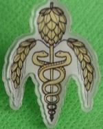 beer pin from American Beverages Co. ( NY-ALTE-PIN-2 )