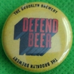 beer pin from Brown & Moran Brewing Co. ( NY-BROK-PIN-6 )