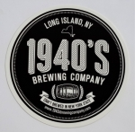 beer sticker from 2 Way Brewing Co. ( NY-1940-STI-1 )