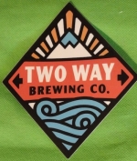 beer sticker from 212 Brewing Company ( NY-2WAY-STI-2 )