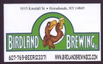 beer sticker from Birreria Brothers ( NY-BIRD-STI-1 )