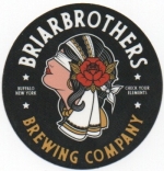 beer sticker from Brick House Brewery ( NY-BRIA-STI-2 )