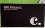 beer sticker from Citizens Brewing Corp. ( NY-CIRC-STI-1 )